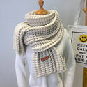 Women Wool Winter Scarf