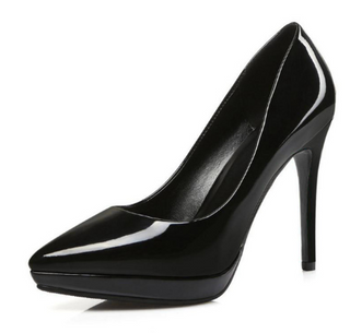 Buy black Women Stiletto Pointed High Heels