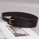 Unisex Cowhide Widening Belt