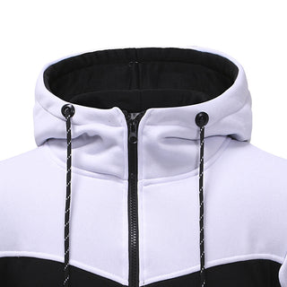 Men Casual Hooded Start Sweatshirt Suit