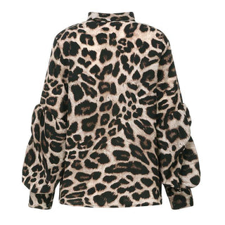 Buy brown Women&#39;s Leopard Print Tops