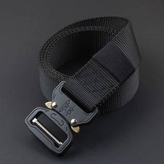 Buy black Cobra Nylon Outdoor Quick Release Alloy Buckle Belt