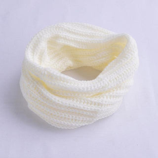 Buy white Unisex Infinity Scarf