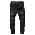 Men Denim Straight Pants