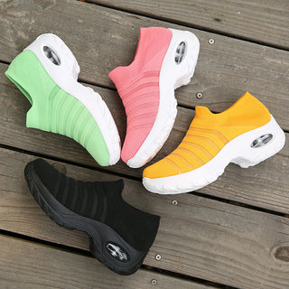 Women Hallow Heel Casual Sneakers