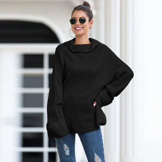 Women Loose Turtleneck Sweater