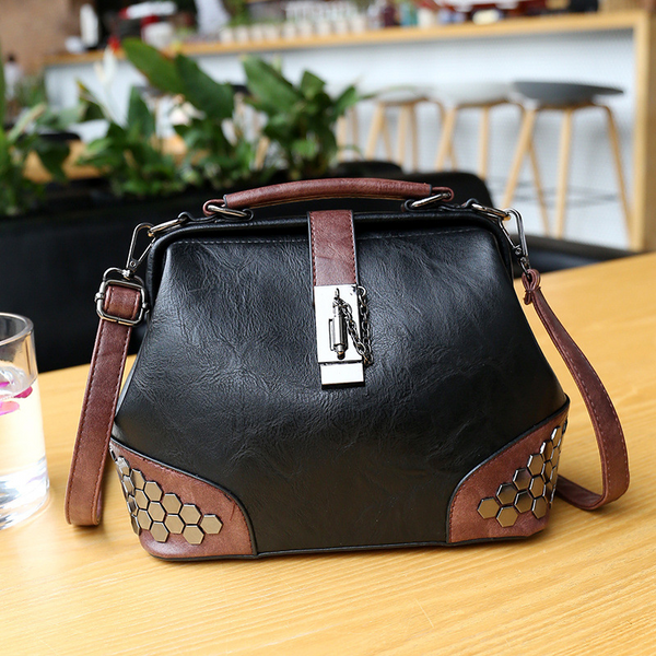 Women Leather Polyester Shoulder Bag