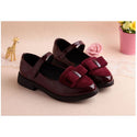 Girls Leather Casual Sole Dress Shoes