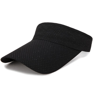 Buy black Women Canvas Sun Visor Hat