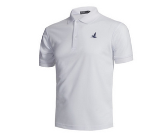 Buy white Men Outdoor Sport Polo Shirt