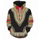 Men Ethnic Patterned Multi Colored Hoodie