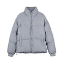 Men Thick Cotton Plain Jacket