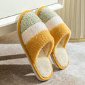 Striped Slip-on Plush Comfort Shoes