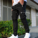 Men's Zipper Multi-pocket Pants