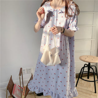 Casual Cherry Loungewear Nightdress