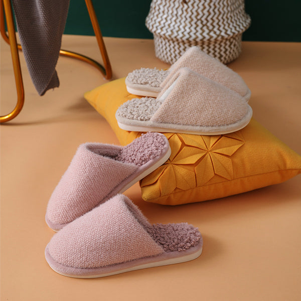 Woolen Slip-on Plush Comfort Shoes