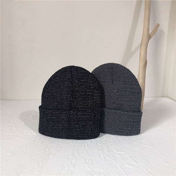 Unisex Autumn & Winter Reflective Knitted Hats