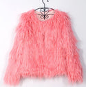 Women Bust Shoulder Fur Coat