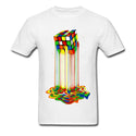 Rubik's Cube Men And Women T-shirt