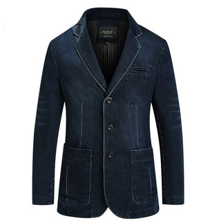 Men Denim Jean Blazer