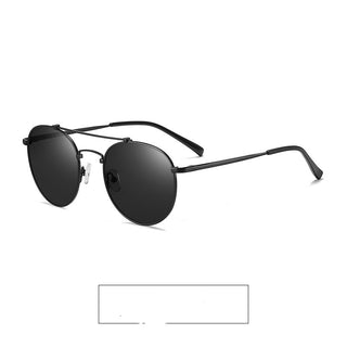 Buy black Metal Round-Frame Sunglasses