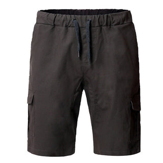 Buy dark-grey Men Casual Tooling Multi-pocket Shorts