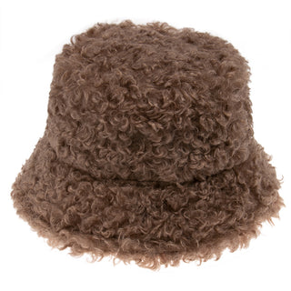 Buy brown Unisex Wool Bucket Hat