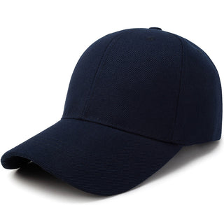 Buy dark-blue Solid Colored Adjustable Sun Hat