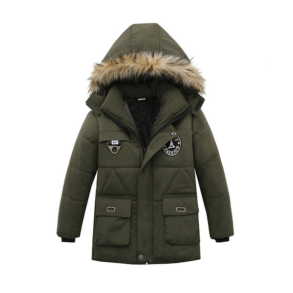 Thick Children's Cotton Coat