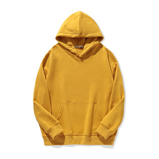 Buy yellow Men Trendy Brand Drop Hoodie