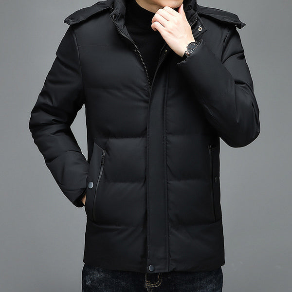 Men Plus Size Thick Warm Down Coat