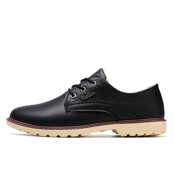 Men's Waterproof Versatile Lace-Up Shoes