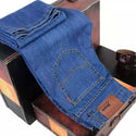 Men Casual Sharp Denim Jeans