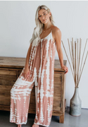 Strap-dot Printed Jumpsuit