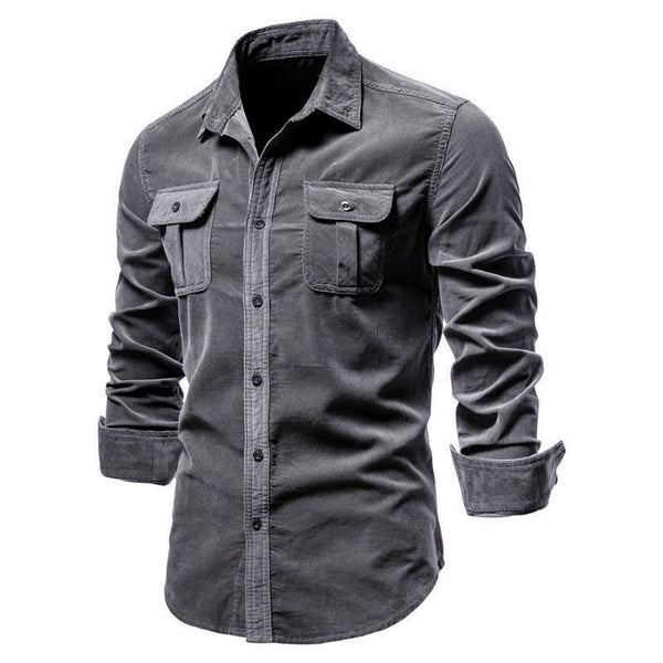 Men Long Sleeve Linen Shirts