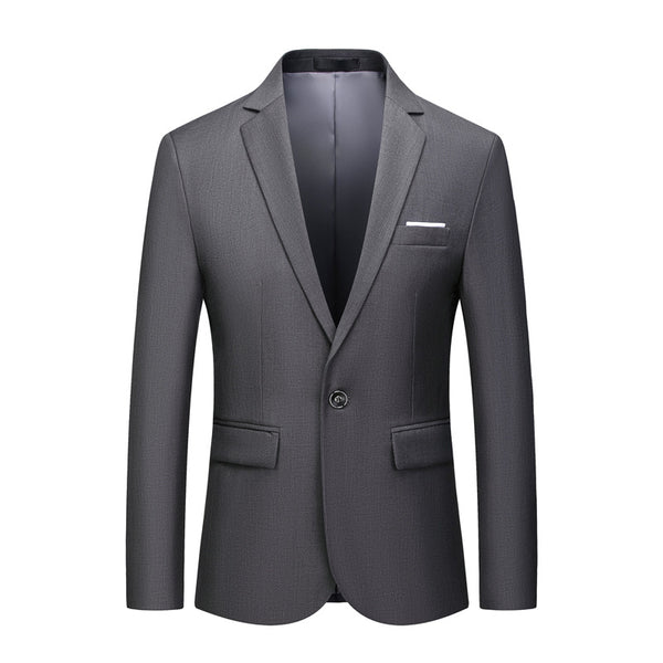 Men One-button Slimming Blazer