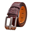 Versatile Double Skin Leather Belt