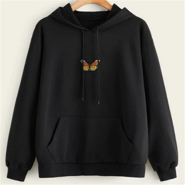 Women Embroidered Hoodie