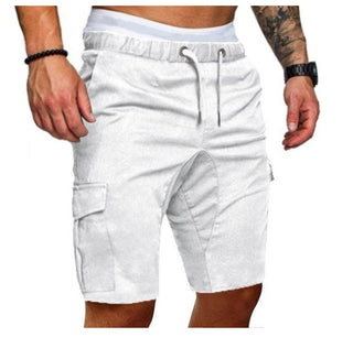 Buy white Men&#39;s Cropped Shorts Pants