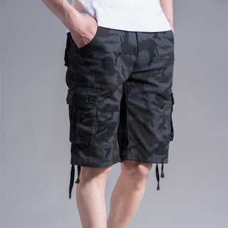 Men Multi-Pocket Shorts