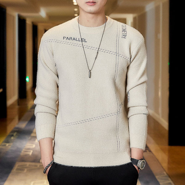 Men Casual Pullover Sweater Top