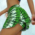 Printed Tie Dye Elasticated Shorts