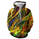 Men Printed 3D Long-sleeved Hoodie