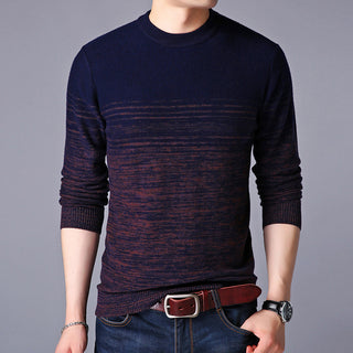 Buy purple Men Woolen Thick Sweater