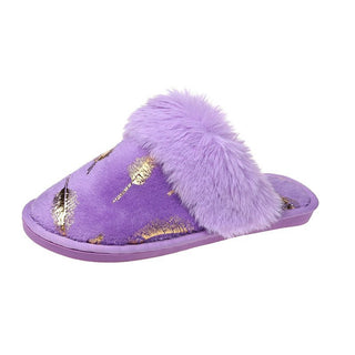 Buy purple Women  Plush Slip-on Comfort Shoes