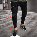 Men Long Broken Pants