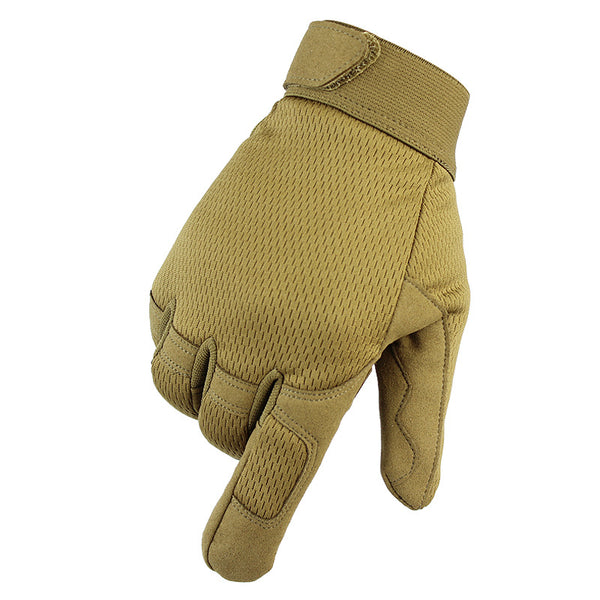 Unisex Wear-resistant Breathable Full-finger Touch Screen Gloves