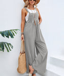 Overalls Casual Loose Rompers Jumpsuits With Pockets