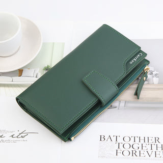 Women Long Two-Fold Stacked Wallet