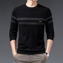 Men Round Neck Pullover Sweater